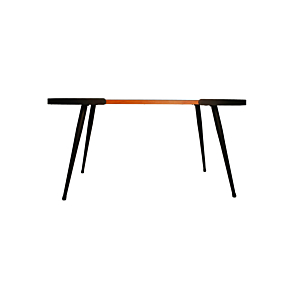 Table Basse Zen 90X45X40Cm - Noir / Marron
