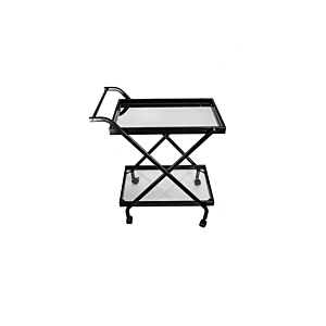 Chariot De Service 65X46X81,5Cm - Noir 
