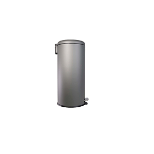 Poubelle 30L À Fermeture Souple - Gris Mat Soldes été