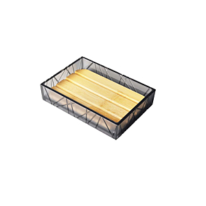 Porte-Savon 12Cm - Noir Accessoires salle de bain