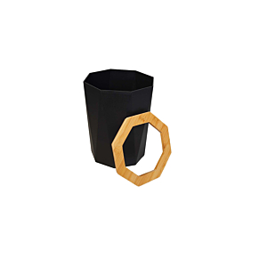 Poubelle 5L 25Cm - Noir