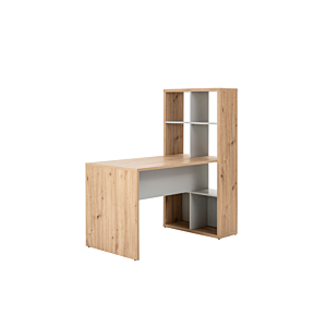 Bureau + Environnement Velata 7 Niches - Chêne / Gris Bureaux