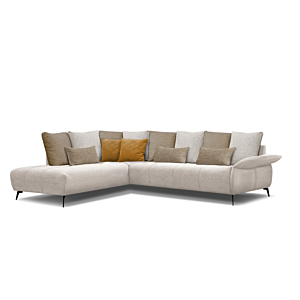 Canape D'Angle Gauche Dressen - Beige