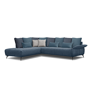Canape D'Angle Gauche Dressen - Bleu