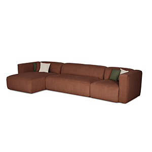 Canape D'Angle Gui Modulable - Terracota