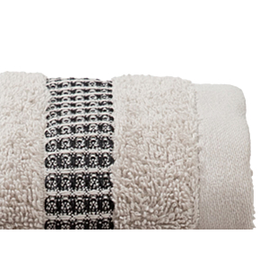 Serviette Bain Chloe - Gris