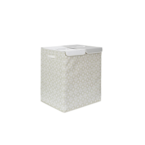 Panier À Linge 50X41X57Cm - Beige Décorations