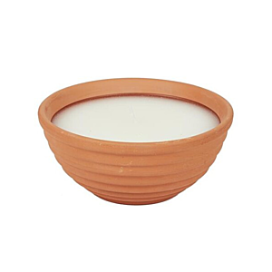 Bougie Parfumée Citronnelle Avec Pot - Terracota Bougies décoratives