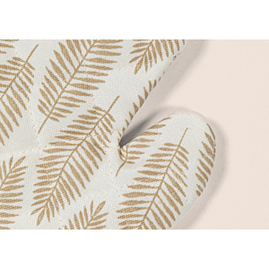 Gant De Cuisine Fall - Beige / Blanc