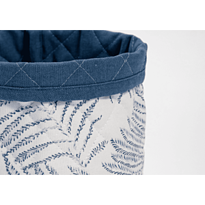 Panier À Pain Azur - Blanc / Bleu