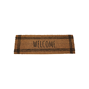 Paillasson Basic Welcome - Marron Paillassons