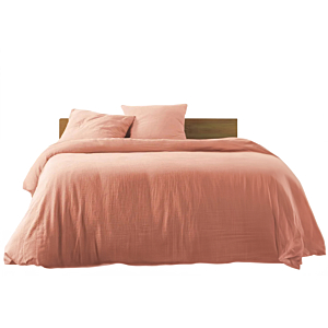 Parure De Lit 3 Pièces Angelia - Rose Promos printemps
