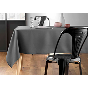 Nappe Anti-Tâche Essentiel 140X250Cm - Gris Foncé