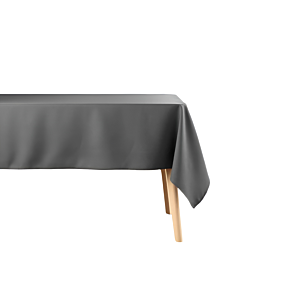 Nappe Anti-Tâche Essentiel 140X250Cm - Gris Foncé Textile