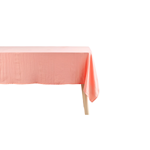Nappe Suzy Microfibre Unie 140X240Cm - Corail Textile