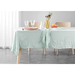 Nappe Suzy Microfibre Unie 140X240Cm - Vert