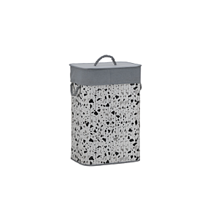Panier Mosaïque Avec Couvercle 41X31X59Cm - Multicouleur Paniers et corbeilles