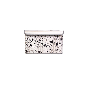 Boîte De Rangement Mosaïque Avec Couvercle 36X27X21Cm - Multicouleur