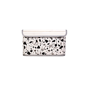 Boîte De Rangement Mosaïque Avec Couvercle 33X23X19Cm - Multicouleur