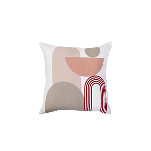 Coussin Décoratif Art Abstrait 45X45Cm - Multicouleur Textile