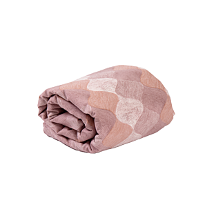 Housse De Couette Wavy - Rose Textile