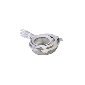 Set De 3 Passoires À Mailles Fines - Gris Préparations culinaires