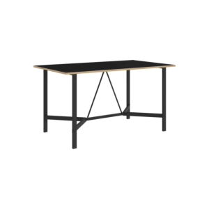 Table À Manger Dalma - Noir / Chêne Sejour
