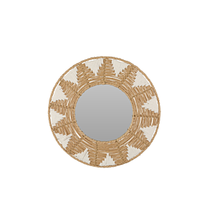 Miroir 40Cm - Blanc Cassé Décoration murale-ramadan