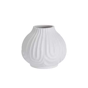 Vase 12X12X11,3Cm - Blanc Vases