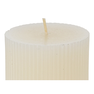 Bougie Cylindrique 7X7X10Cm - Blanc Cassé