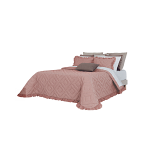 Set Couvre Lit Onor Avec Taie D'Oreiller 240X260Cm Parure de lits