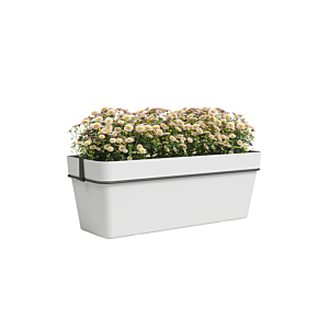 Pot À Plantes Capri 50Cm - Blanc Soldes été vague 2