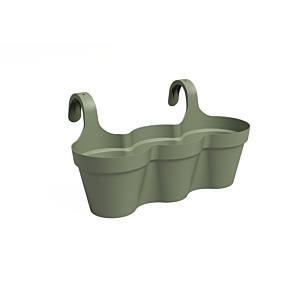 Pot Balcon Capri Triple 54Cm - Vert