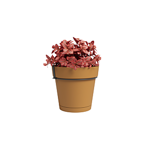 Pot Capri + Réservoir D'Eau 20Cm - Jaune Miel Soldes été vague 2