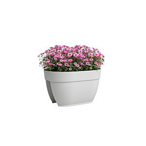 Pot Capri Campana Pour Balcon 40Cm - Blanc Soldes été vague 2