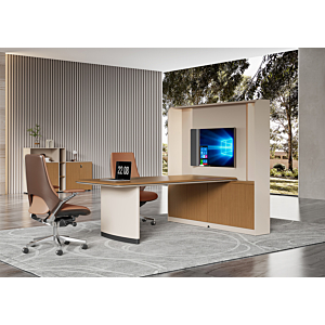 Rangement Majesty 120Cm - Marron / Beige