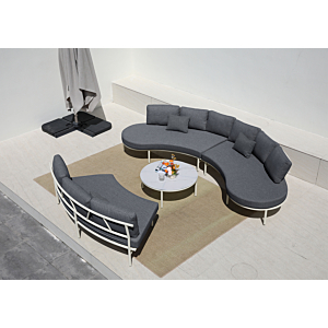 Coin Jardin Comfort Zone - Gris Foncé