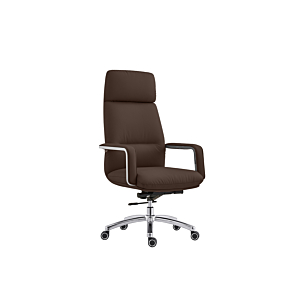 Fauteuil President Zenith - Marron