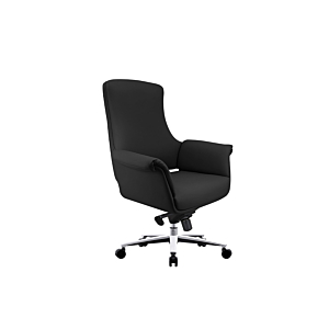 Fauteuil Senateur Huge - Noir