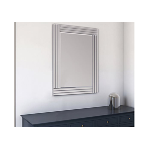 Miroir Décoratif 90Cm - Blanc
