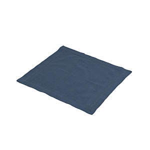 Set De 2 Serviettes En Coton 40X40Cm - Bleu