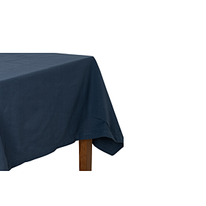 Nappe En Tissu Coton 140X180Cm - Bleu Textile