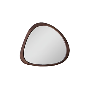 Miroir Decoratif 55X45X3,5Cm - Marron Foncé Soldes été