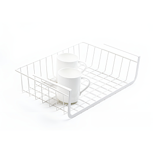 Support De Rangement En Métal 39,5Cm - Blanc Accessoires salle de bain