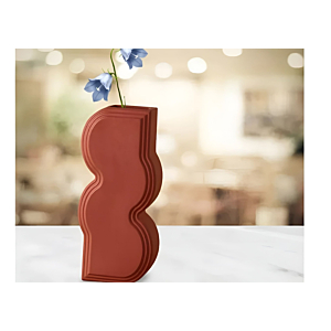 Vase En Céramique - Orange