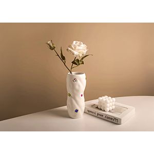 Vase En Céramique - Blanc