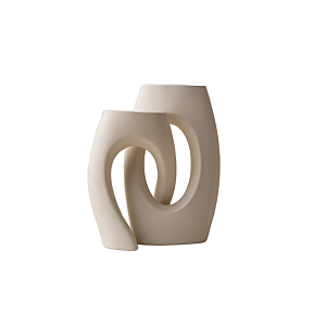 Vase En Céramique – Blanc Crème Décorations
