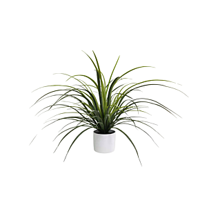 Gladiolus En Pot Artificiel Avec Pot- Blanc Plantes et fleurs artificielles