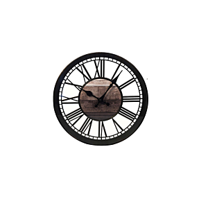 Horloge Murale 30.5X30.5X4Cm -Noir Offres Ramadanesques