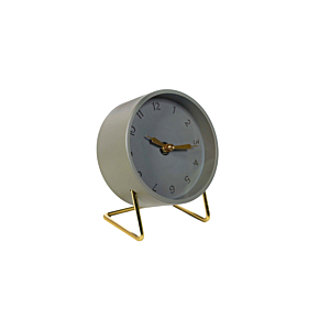 Horloge Sur Pied 12.3X15X11Cm - Gris Offres Ramadanesques